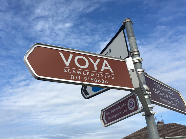 Delphic Visit Ireland – VOYA (Celtic Seaweed Bath Products)